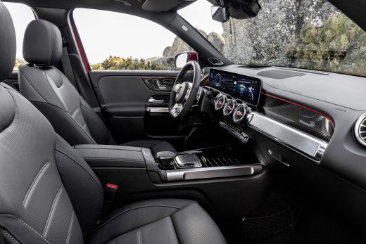 Mercedes-AMG GLB 35 4MATIC içi A serisinin izlerini taşıyor